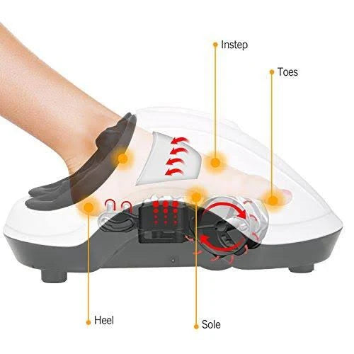 Shiatsu Foot Massager with Heat and Deep Kneading Massage Y1954
