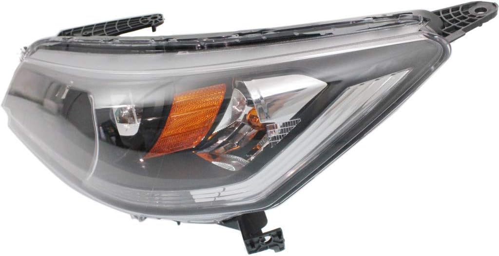 Halogen Headlight Assembly for Honda Accord 2013 Driver Side Sedan F402121