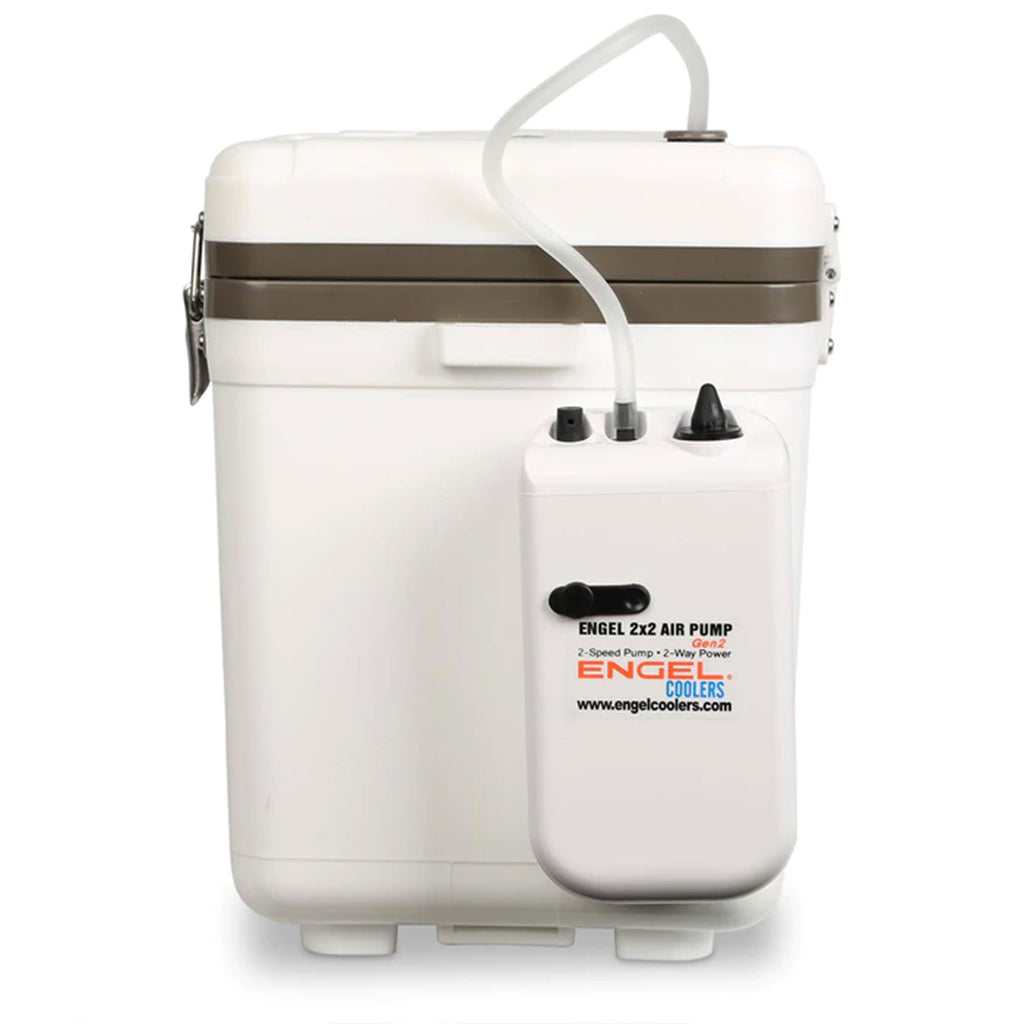 Portable Live Bait 2 Speed Aerator Pump with 12V Adapter E76737