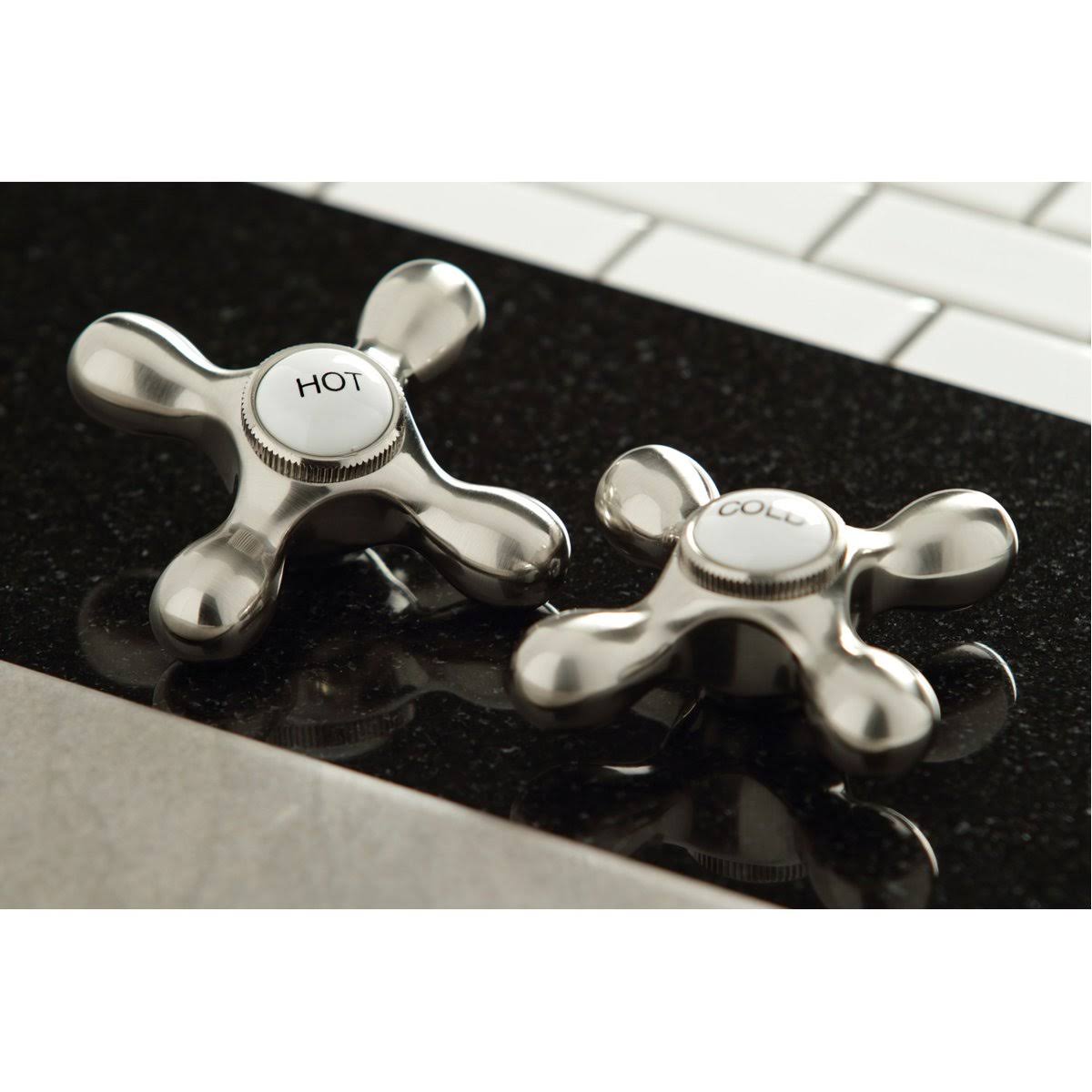 Polished Chrome Wall Mount Bathroom Faucet O392575