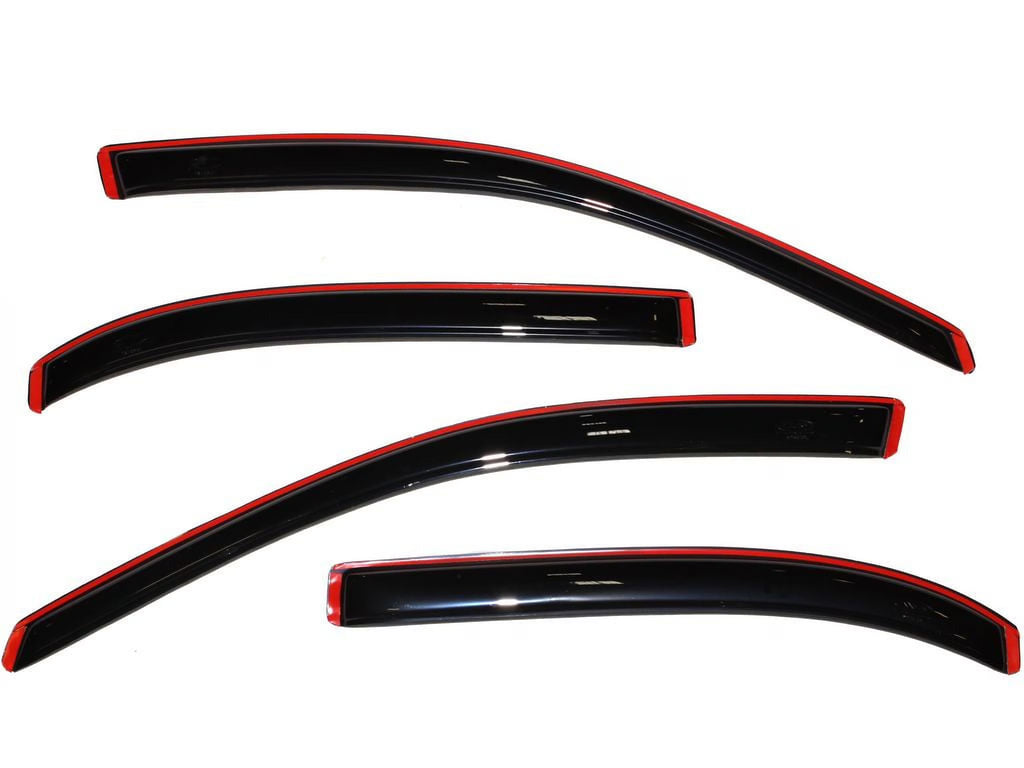 Smoke In-Channel Window Deflectors 4pc P586268