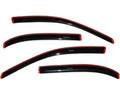 Smoke In-Channel Window Deflectors 4pc P586268