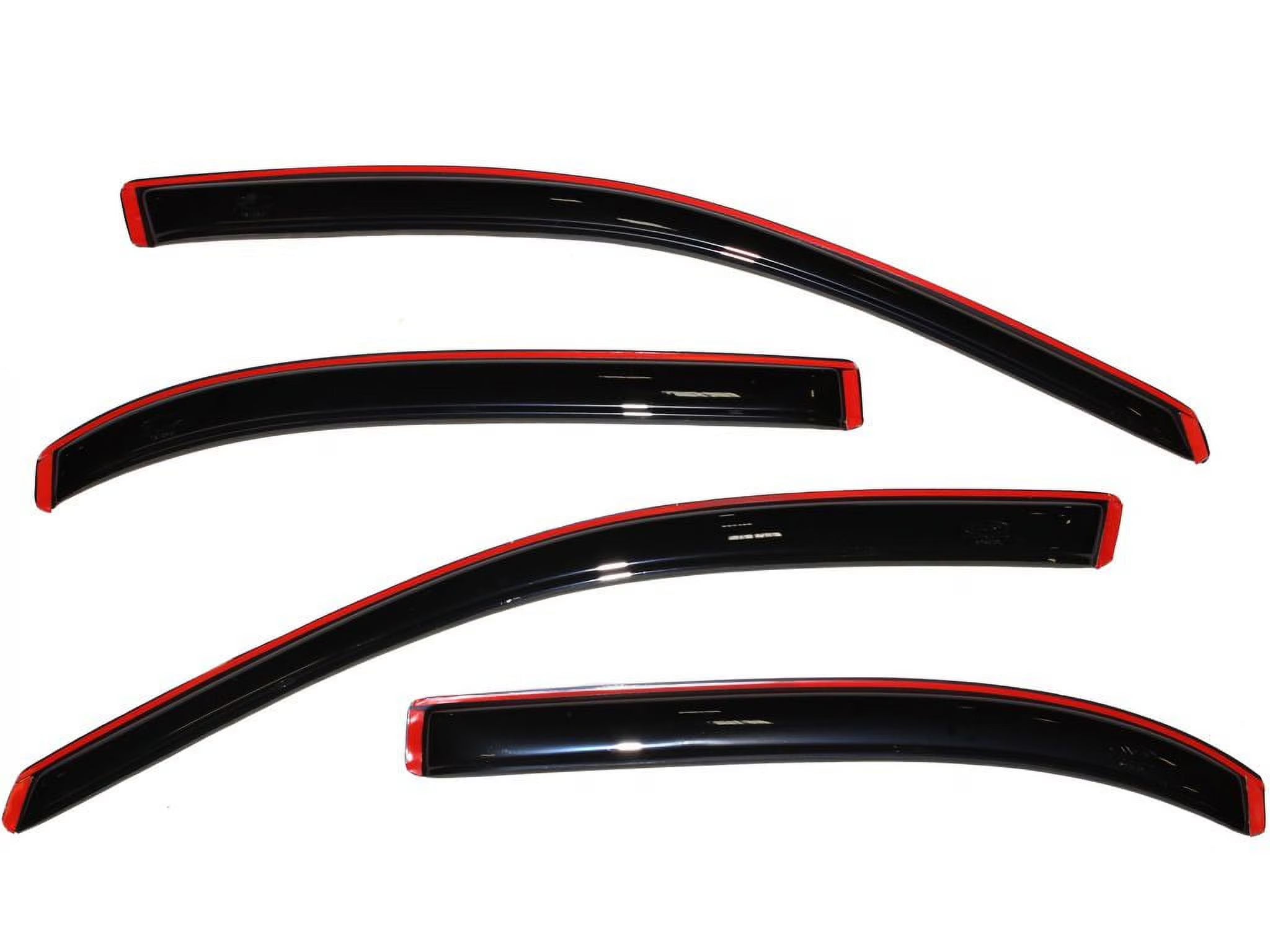 Smoke In-Channel Window Deflectors 4pc P586268