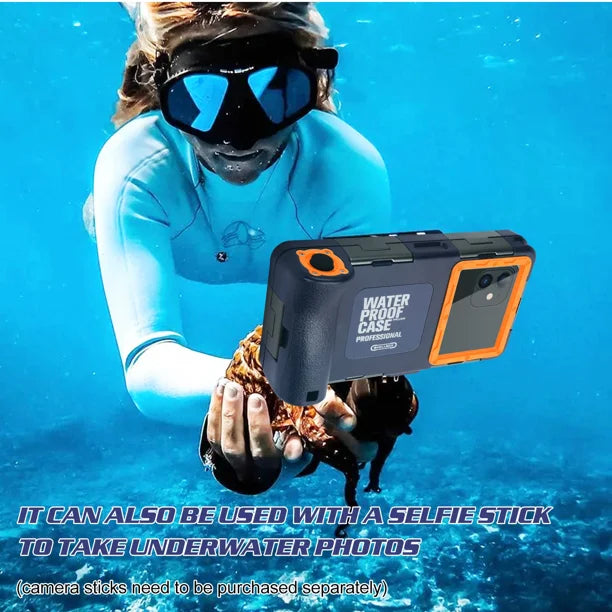 Waterproof Protective Case for Samsung Galaxy M21s and All Phones Up to 6.9 Inch with Lanyard S650