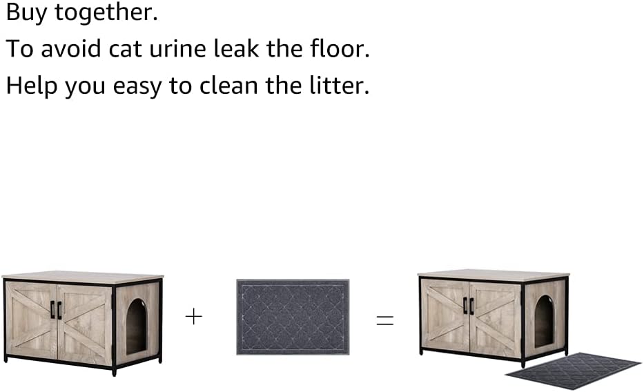 Cat Litter Box Enclosure with Top Opening V903793