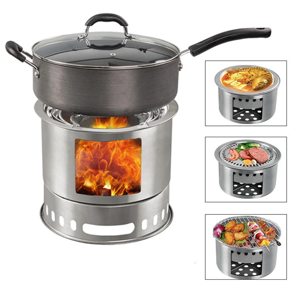 4 In 1 Camping Stove E679