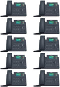 10 Pack VoIP IP Phone with 2.4-Inch Color Display S1482