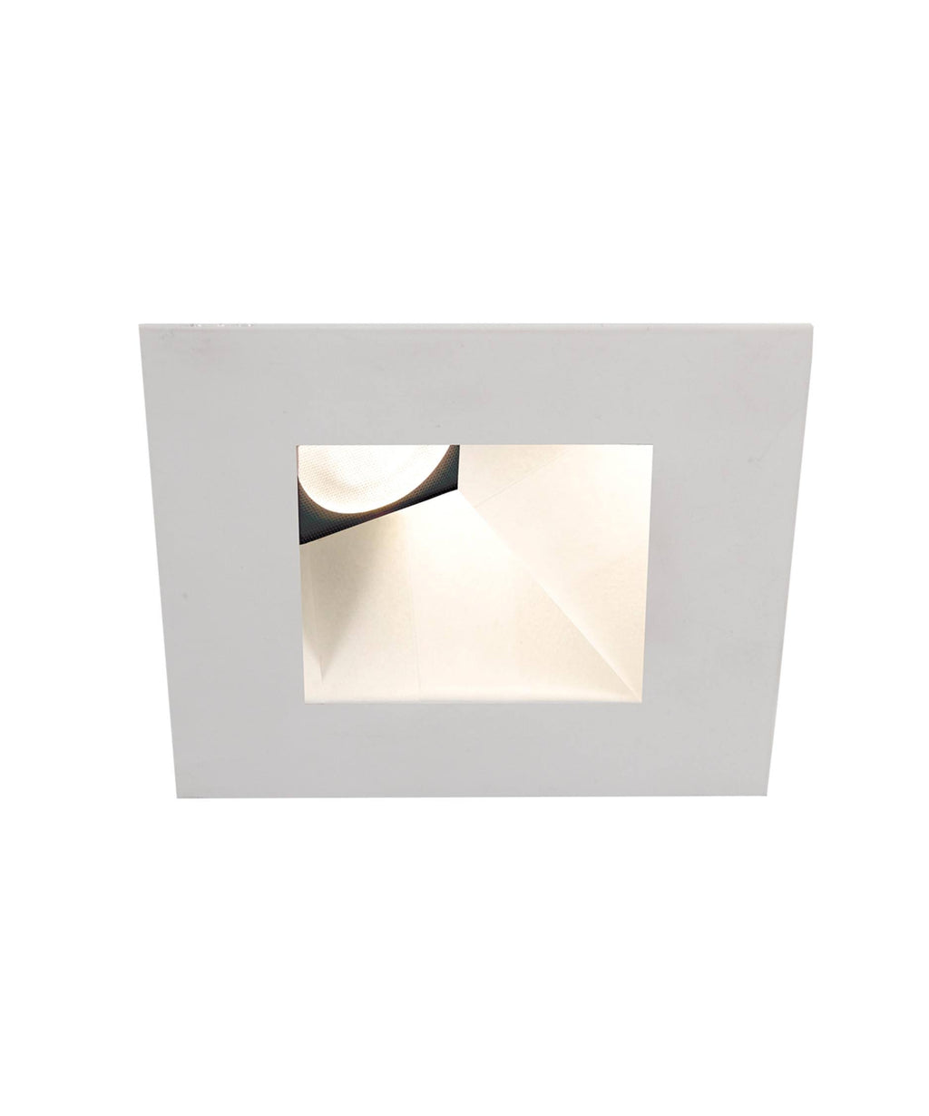 White 3.5-inch Pro LED Square Adjustable Trim G394