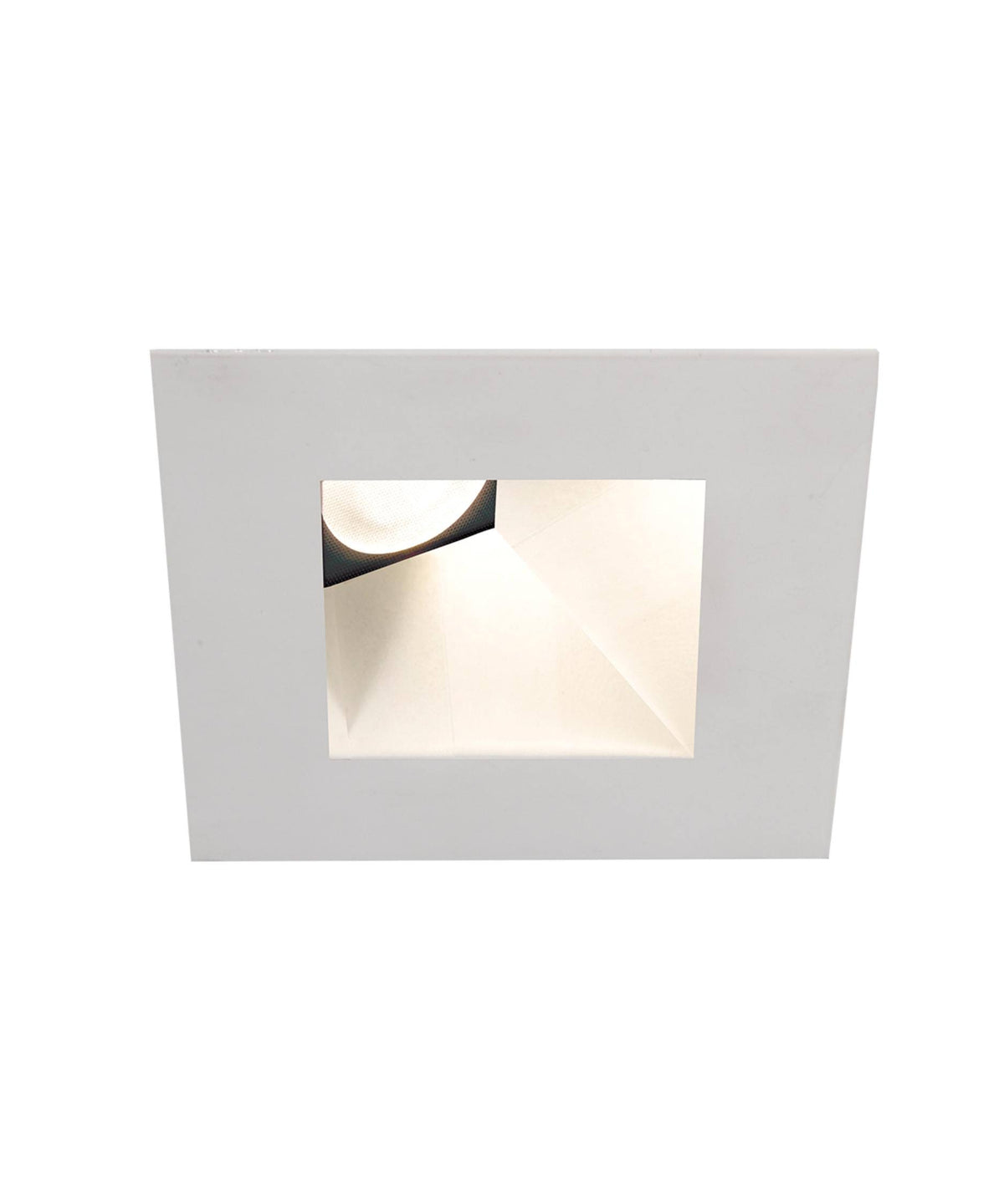 White 3.5-inch Pro LED Square Adjustable Trim G394