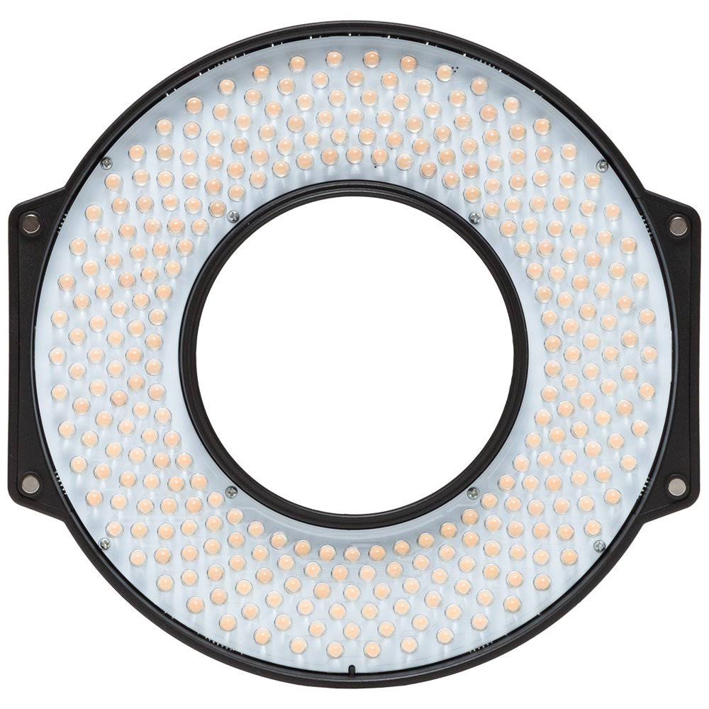 Bi-Color LED Ring Light with Lens Mount and Case V601706