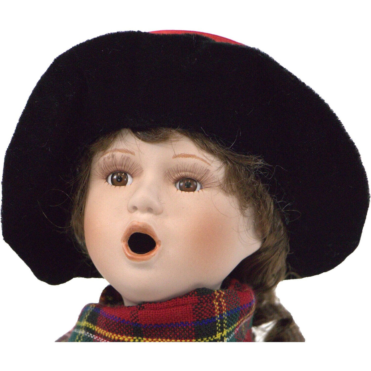 20 inch Victorian Boy Christmas Caroler N54392