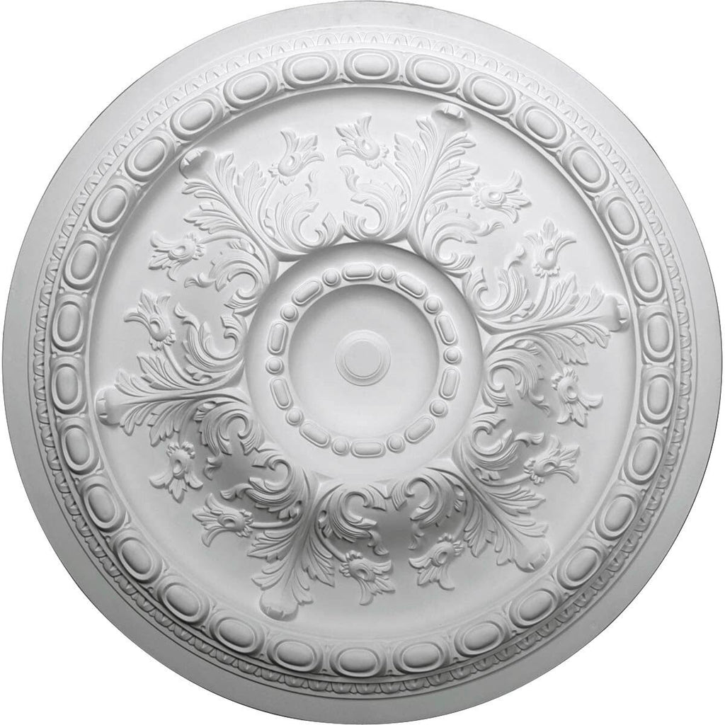 38 3/8x22OD x 2 7/8x22P Ceiling Medallion (Ultra Pure White) D605