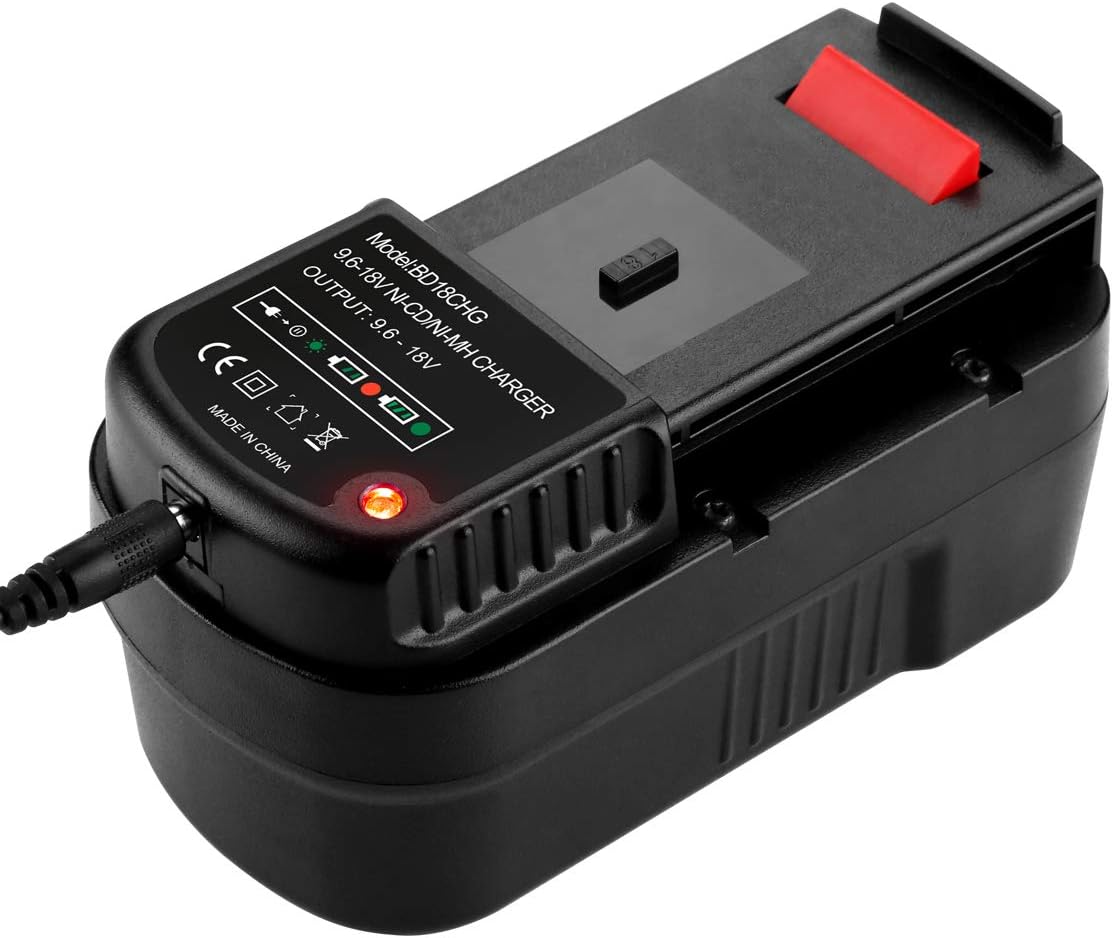 3500mAh HPB18 Replacement for Black and Decker 18 Volt Battery Ni-CD Pack of 2 H66968