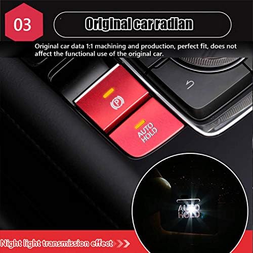Aluminum Multi-Media Control Button Cover Decal Trim 4 pieces/set (blue) H600
