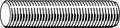 Threaded Stud, plain, 1-7/8-8X14-1/4, pk3 G12811