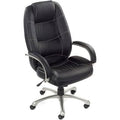 Black Leather High Back Office Chair E67841