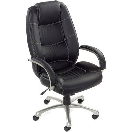 Black Leather High Back Office Chair E67841
