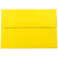 4Bar A1 Envelopes, 3 5/8 x 5 1/8, Brite Hue Yellow Recycled, 1000/Carton R22839